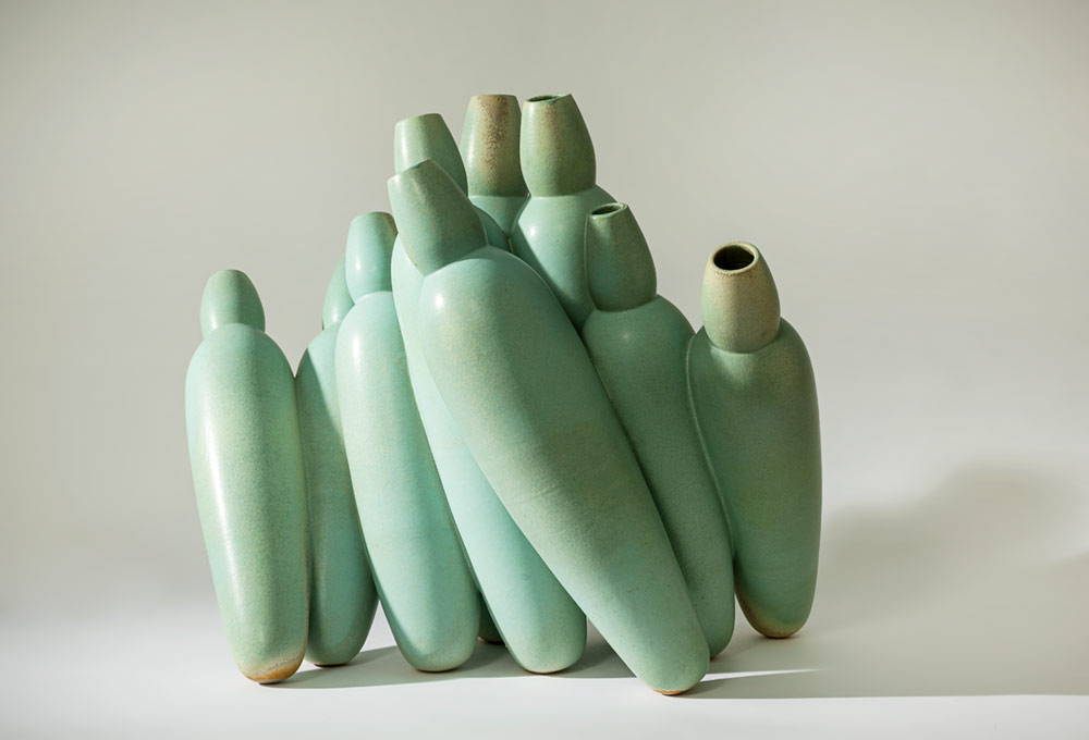 Escultura cerámica de Daniel Cavey