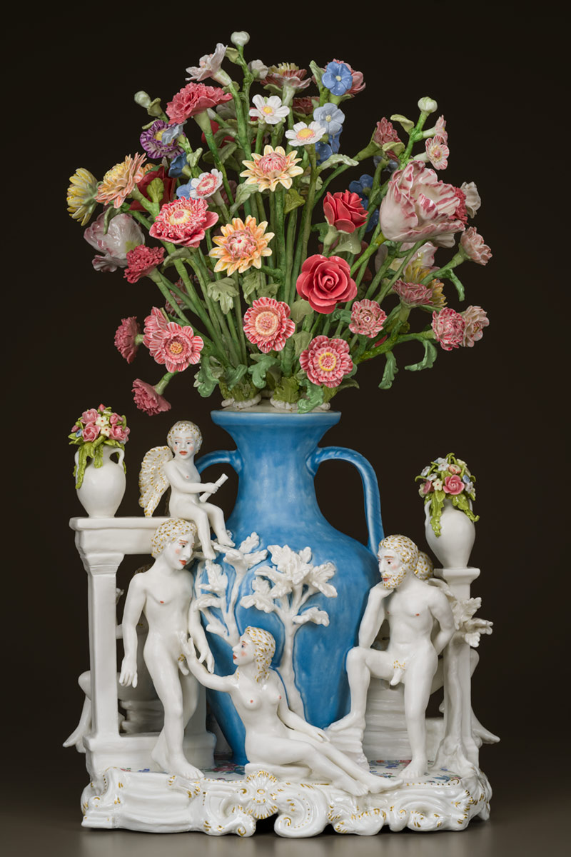 Escultura cerámica de Chris Antemann 